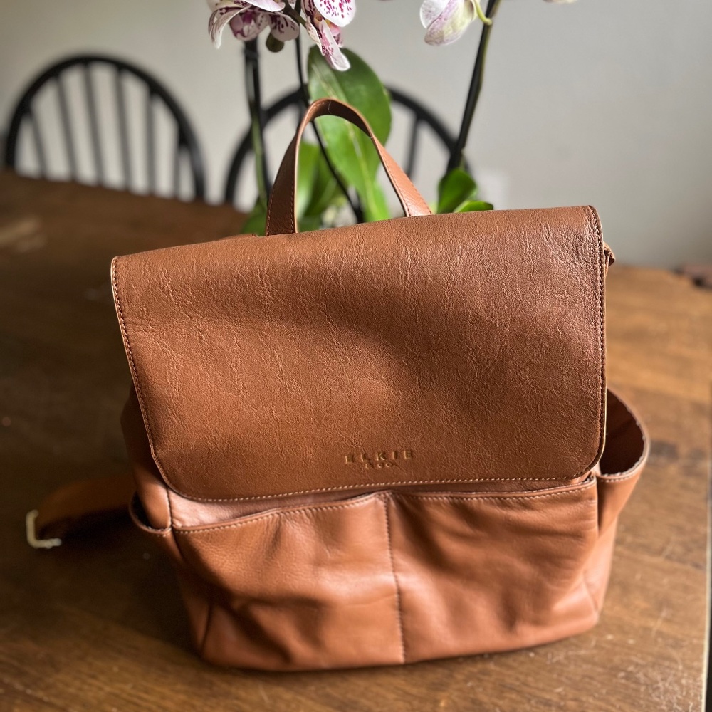 Elkie&Co Milan Diaper Bag (Genuine Leather)